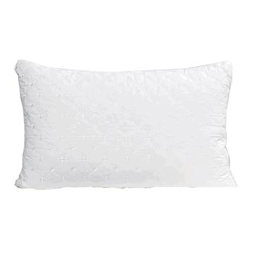 水星家纺 枕芯，舒眠枕（适中款/单边）一只装 全棉单人 74×48cm 售卖规格：1只