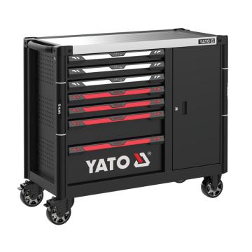 易尔拓/YATO 七抽屉工具车套装，YT-09033（含工具) 售卖规格：1套