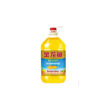 金龙鱼 食用油，植物调和油葵籽清香型，5L 售卖规格：1桶