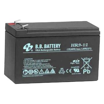 美美/B.B 铅酸蓄电池，HR9-12 (如需配线提前沟通) 售卖规格：1支