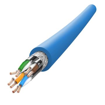兆龙 工业以太网PUR屏蔽万兆网线，ZL5204139 蓝色，100米 CAT6A S/FTP 4x2x26AWG/7 蓝色 售卖规格：100米/根