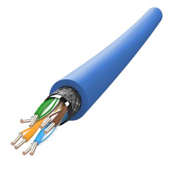 兆龙 工业PVC屏蔽千兆网线，ZL5209012 蓝色，50米 CC-Link IE SF/UTP 4x2x24AWG/1 蓝色 售卖规格：50米/根