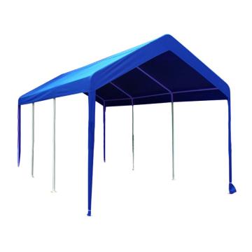 安赛瑞 户外遮阳防雨棚，带顶棚无围布蓝色，宽2.8米x长4米，460077 售卖规格：1顶