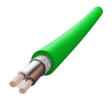 兆龙 兆龙工业PVC屏蔽拖链电缆，ZL5416030 绿色，50米 416 CY 2x0.3mm² 绿色，50米 售卖规格：50米/根