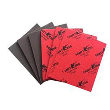 枪王/猎王 背绒海绵砂纸,500-600#，100*70mm，红色带背绒（以10的倍数下单）
