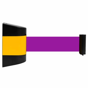 嘉辽 挂扣式伸缩隔离带(10米紫色)，EJT3753 售卖规格：1个