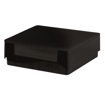 亚速旺/Asone 存储盒 HS120041(黑色・遮光) 1袋(5个)，3-5987-03 售卖规格：1袋