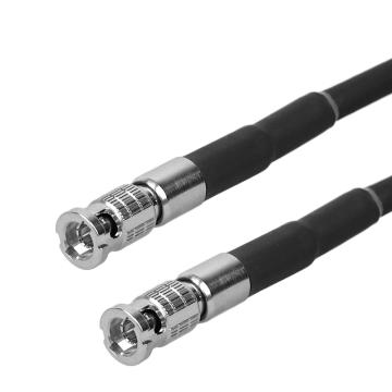 兆龙 CoaXPress工业相机高柔电缆组件，ZL7404A280 HD-BNC-M直型/HD-BNC-M直型 黑 售卖规格：5米/根