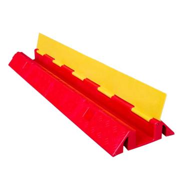 嘉辽 一线槽减速带(，中号红黄色），98×23cm，EJTXC3649 售卖规格：1个