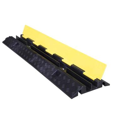 嘉辽 二线槽减速带(，小号黑黄色），98×25cm，EJTXC3650 售卖规格：1个