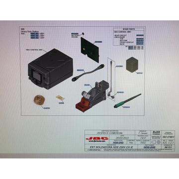 JBC 大功率恒温焊接工作站，HDE-2E+2个烙铁头c470-006 售卖规格：1套