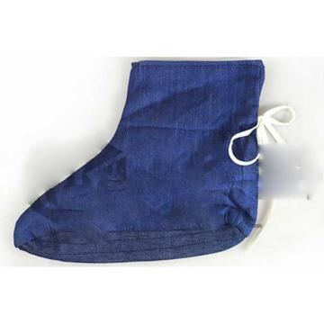 银莱 帆布矿袜，|蓝色牛仔帆布加厚|均码|纯棉