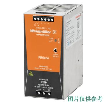 魏德米勒/Weidmuller 开关电源模块，PRO ECO 240W 24V 10A 1469490000 售卖规格：1个