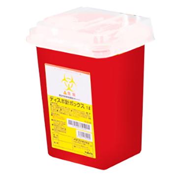 亚速旺/Asone 方形锐器盒 红色 1L，8-7221-41 售卖规格：1个