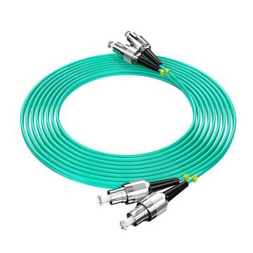 FiberHome 电信级多模OM3双芯光纤跳线，电信级多模OM3双芯-FC-FC-20M 售卖规格：1条