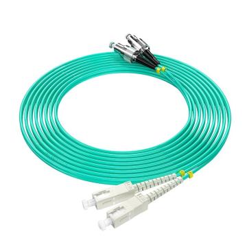 FiberHome 电信级多模OM3双芯光纤跳线，电信级多模OM3双芯光纤SC-FC-10M 售卖规格：1条