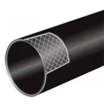 海丽管道 HDPE钢丝网骨架管，PE100级，2.0MPa De75×6.5mm，2MPa，12米/根 售卖规格：12米/根