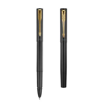 派克 宝珠笔，威雅XL经典黑金夹宝珠笔 售卖规格：1支