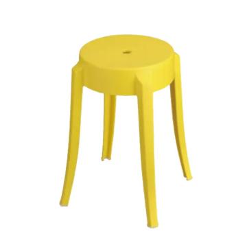 埃珂珅 塑料凳凳子，FC-200-黄色 圆凳 售卖规格：1把