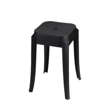 埃珂珅 塑料凳凳子，FC-209-黑色 方凳 售卖规格：1把