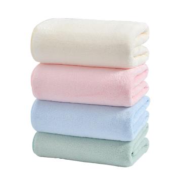洁丽雅/GRACE 超细纤维浴巾，7587W 70×140cm 270g 随机色 售卖规格：1条