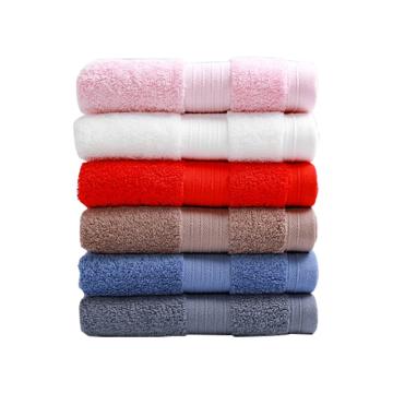 洁丽雅/GRACE 素色螺旋缎档纯棉毛巾，7487 35×76cm 110g 随机色 售卖规格：1条