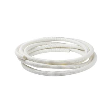 联塑 波纹管PVC电工套管白色，50M/卷,dn20 售卖规格：1卷