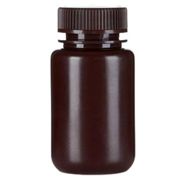 比克曼生物 HDPE塑料广口耐低温试剂瓶，125mL，棕色，50个/袋，10袋/箱，110405025 售卖规格：1个