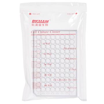 比克曼生物 细胞培养板（96孔平底，有盖），1个/袋，100袋/箱，110303010 售卖规格：1个