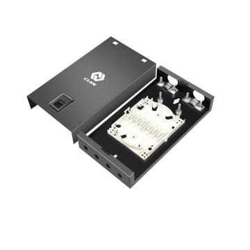 科兰通讯 光纤终端盒，FSW-4P-FC/ST 黑色 4口圆口空盘黑色 售卖规格：1盒