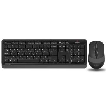 双飞燕/A4tech 键鼠套装，FG1010 无线键盘鼠 灰色 售卖规格：1个