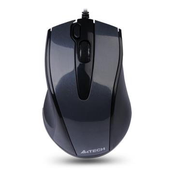 双飞燕/A4tech 有线鼠标，N-500F 有线鼠标 USB接口 灰色 售卖规格：1个