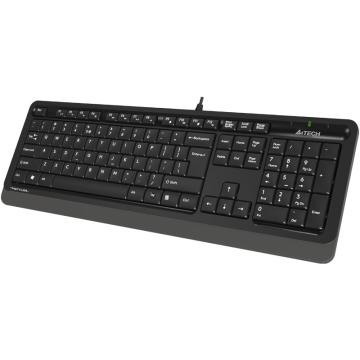 双飞燕/A4tech 有线键盘，FK10 有线键盘 USB接口 灰色 售卖规格：1个