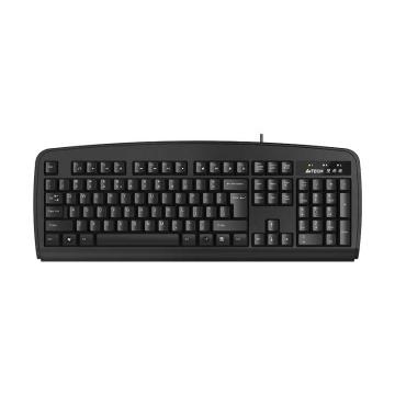 双飞燕/A4tech 有线键盘，KB-8U 有线键盘 USB接口 黑色 售卖规格：1个