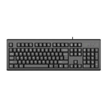 双飞燕/A4tech 有线键盘，WK-100 有线键盘 USB接口 黑色 售卖规格：1个