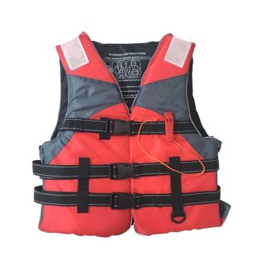 苏识 牛津布船用救生衣户外漂流救援救生衣红色（单位：个）个，SSDW408 售卖规格：1个