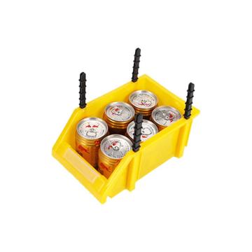 东弘辉熠 组合式零件盒，C型6# 外尺寸:250×160×115mm,黄色 售卖规格：1个