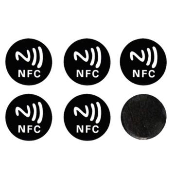 悟优 NFC贴纸，黑色抗金属，Ntag213贴纸，100个/包