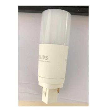 飛利浦/PHILIPS PLC圓柱型LED插拔管插口節(jié)能燈，2P兩針，7.5W，中性光4000K 售賣規(guī)格：1個