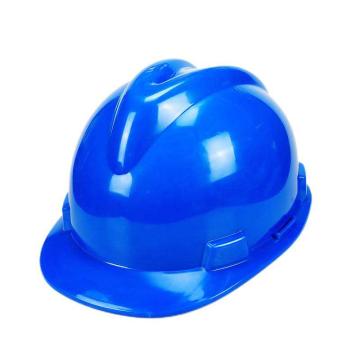 添盾 V型ABS标准型安全帽，TD-HT03-蓝 旋转式帽衬，Y型下颚带 售卖规格：1顶