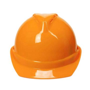 添盾 V型ABS透气型安全帽，TD-HT02-橙 旋钮式帽衬，Y型下颚带 售卖规格：1顶