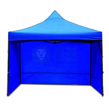 哈德威 户外遮阳救灾帐篷，L3030，3×3米，三面围布，蓝色 售卖规格：1套