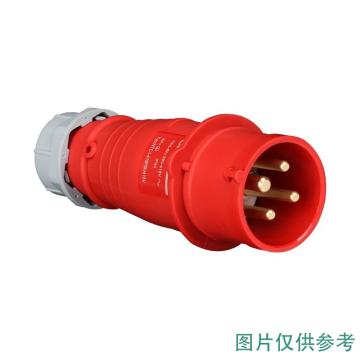 正泰/CHINT 工业防水插头，NTC1-416P6h/415V IP44 4P 16A 415V 售卖规格：1个