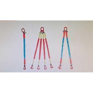 巨力 四腿软吊索，MS4R01*G-5T×4M SH(有效长度4米)组合索具主吊环、次吊环、吊带不可拆卸,带吊钩