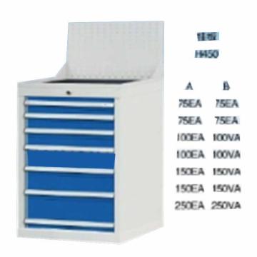 锐德 七抽工具柜,规格(mm):W723×D572×H1000,单轨,带挂板，型号:ML1000A-G 售卖规格：1台