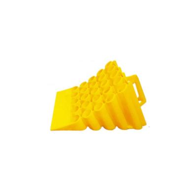 锦安行 塑料止退器，黄色 带铁片底座加强款 350×250×200mm 约1.9KG，JCH-ZTQ-S06 售卖规格：1个