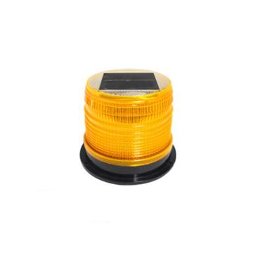 锦安行 太阳能多功能警示灯，JCH-JSD12，黄色 高140mm 直径180mm PC灯罩+ABS底座 太阳能供能，JCH-JSD-12 售卖规格：1个