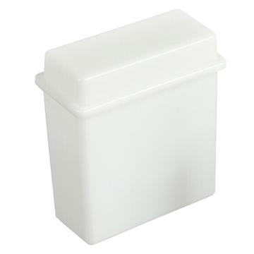 安赛瑞 染色缸盒 24片塑料载玻片染色架 玻片架 单盒子白色 不含玻片，6A00129 售卖规格：24个/包