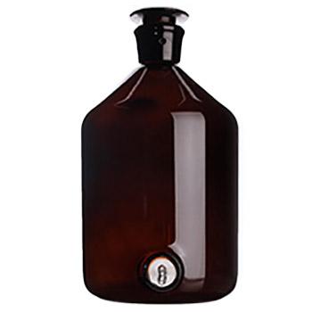 蜀牛 高硼硅棕色放水瓶，5000ml，B-006022 售卖规格：1个