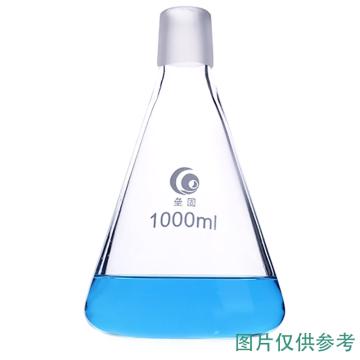 垒固 砂芯过滤装置三角烧瓶，1000ml、40#，仅含瓶子，B-014312 售卖规格：1只